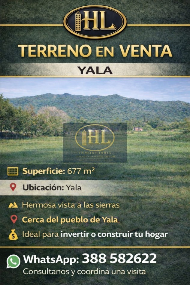 VENDO TERRENOS EN YALA